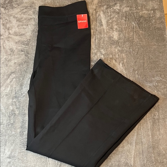 spanx black dress pants Spanx AirEssentials Zero Waistband Wide Leg Pant in Black – Poppy's of  Atlanta